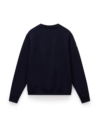 Napapijri B-Badge Long Sleeve Sweater | Blu Marine