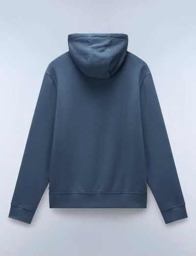 Napapijri Balis Hooded Sweat | Stormy Weather Grey