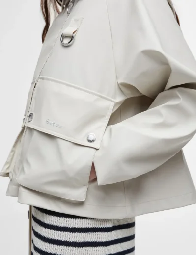 Barbour June Showerproof Jacket | blanc