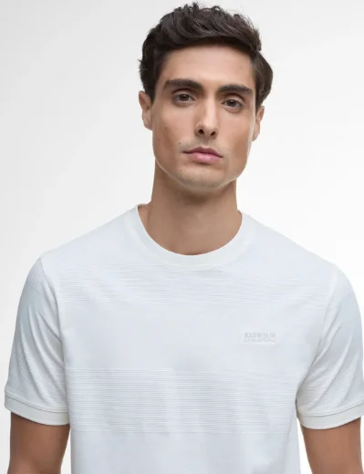 Barbour International Chapter T-Shirt | Whisper White