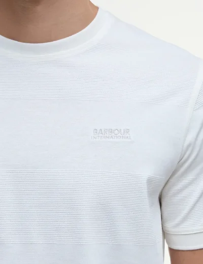 Barbour International Chapter T-Shirt | Whisper White