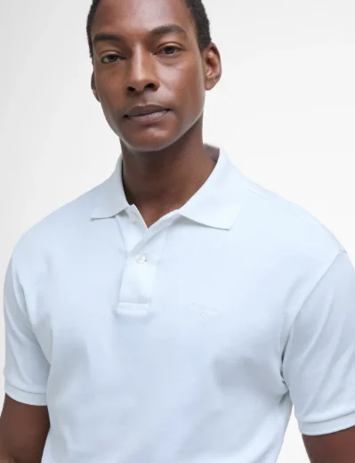 Barbour Hylton Interlock Polo | White