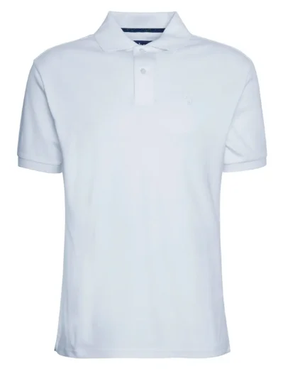 Barbour Hylton Interlock Polo | White