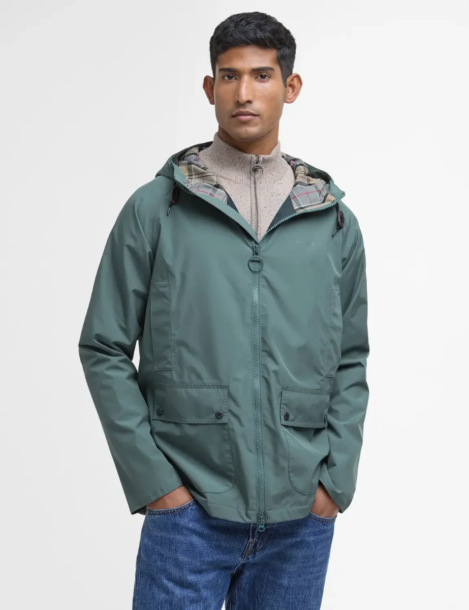 Barbour Waterproof Domus Jacket | Vintage Teal