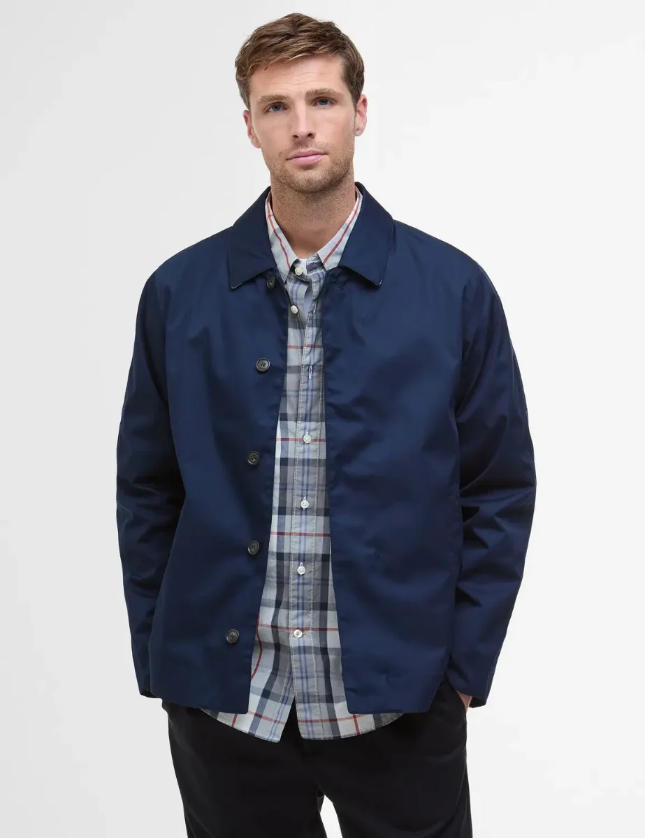 Barbour Rokig Waterproof Jacket | Navy