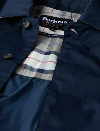 Barbour Rokig Waterproof Jacket | Navy