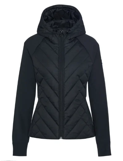 Women's Barbour International Dakota Quilted Sweat | Black