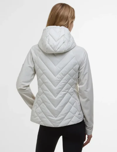 Women's Barbour International Dakota Quilted Sweat | Silver Birch