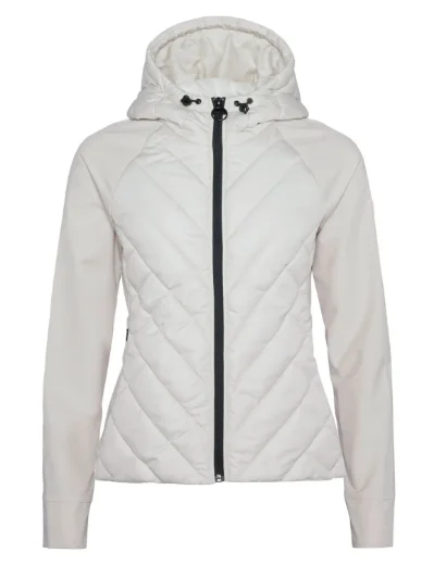 Women's Barbour International Dakota Quilted Sweat | Silver Birch