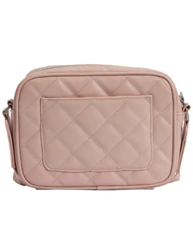 Barbour International Women's Sloane Quilted Crossbody bag | Pale Mauve