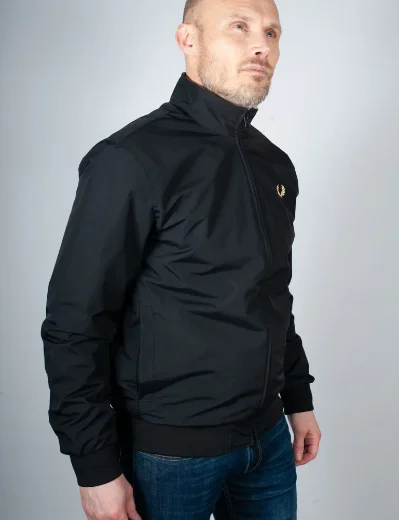 Fred Perry Brentham Jacket | Black