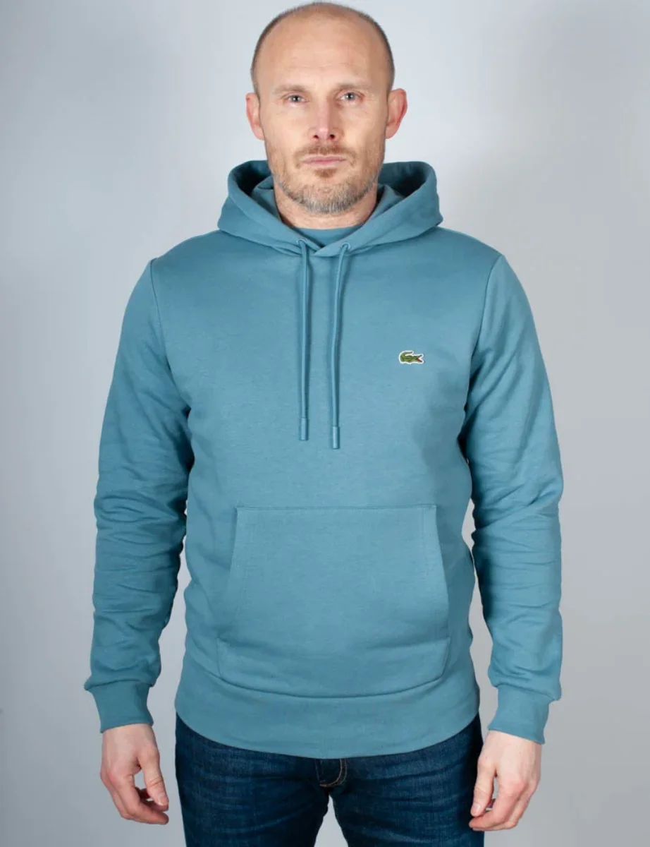 Lacoste Fleece Hoody | Blue