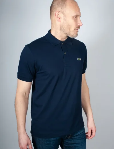 Lacoste Classic Fit L12.12 LIGHT Pique Polo | Midnight Blue