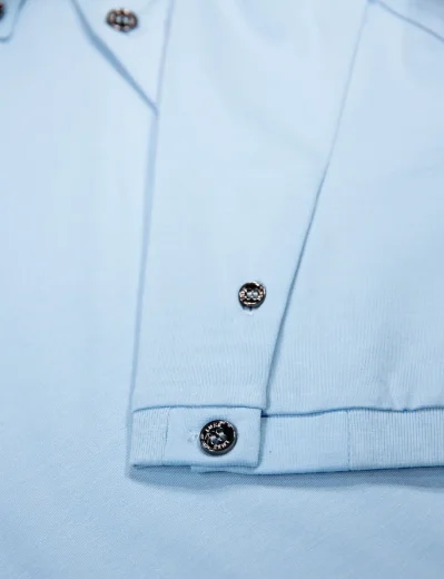 Luke Macau Polo Shirt | Sky Blue