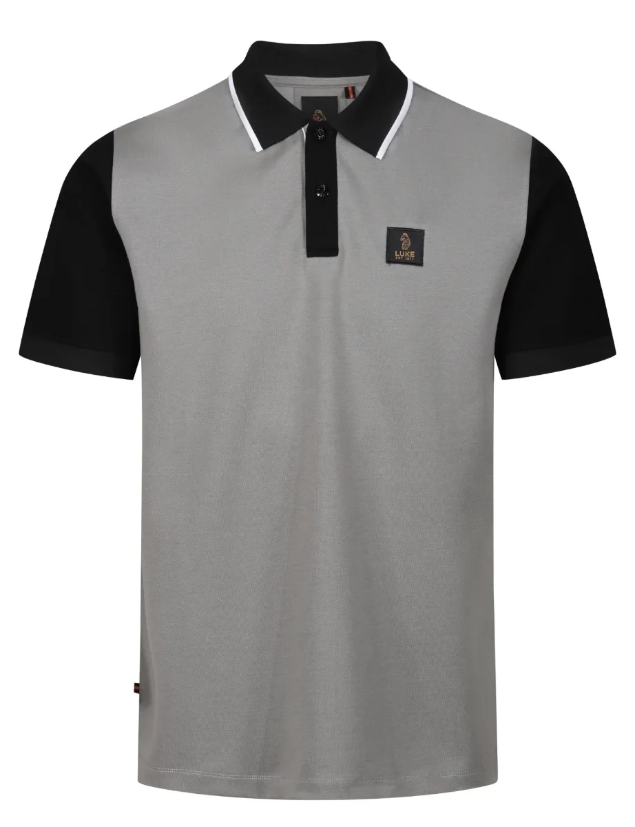 Luke Saddleworth Polo Shirt | Concrete