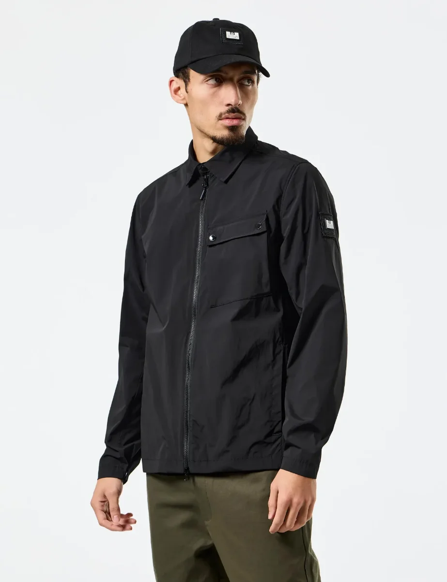 Weekend Offender Southbank Overshirt | Black