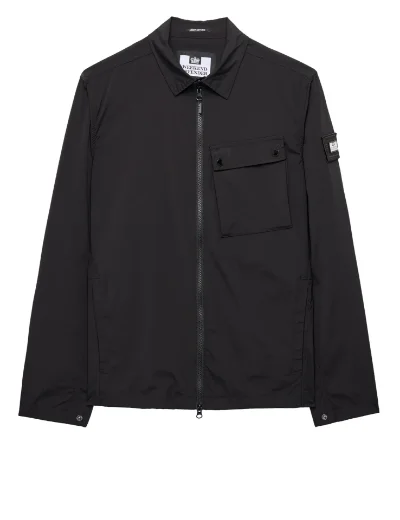 Weekend Offender Southbank Overshirt | Black