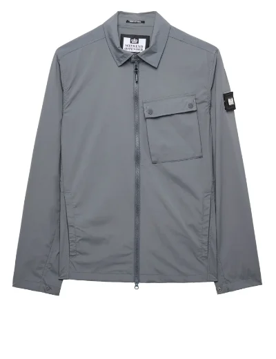 Weekend Offender Southbank Overshirt | Zinc