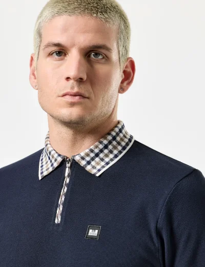 Weekend Offender Lachine Polo | Navy/Mid House Check