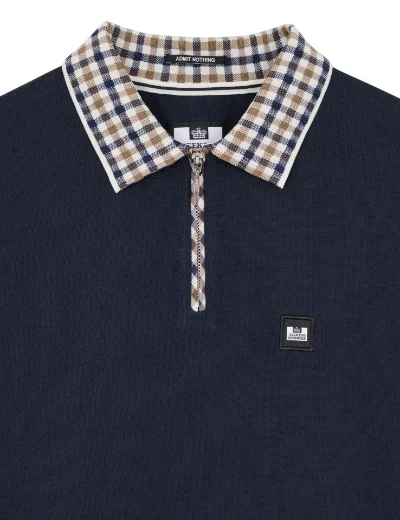 Weekend Offender Lachine Polo | Navy/Mid House Check