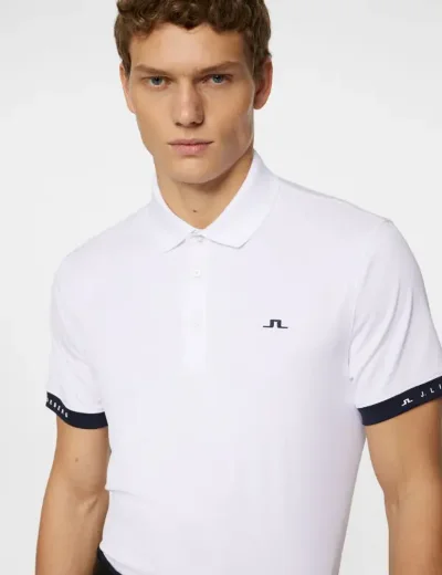 J.Lindeberg Guy Polo | White