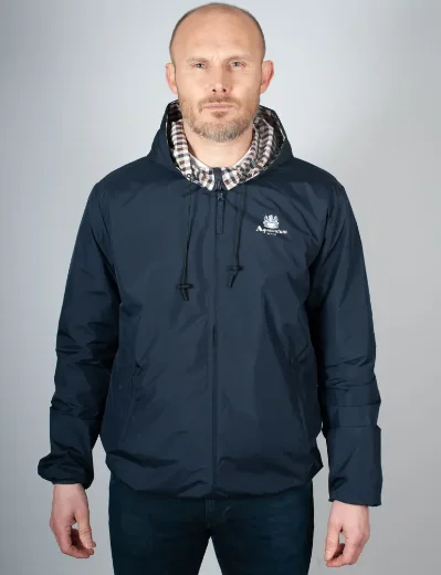 Aquascutum Active Reversable Hooded Sailor Jacket | Navy