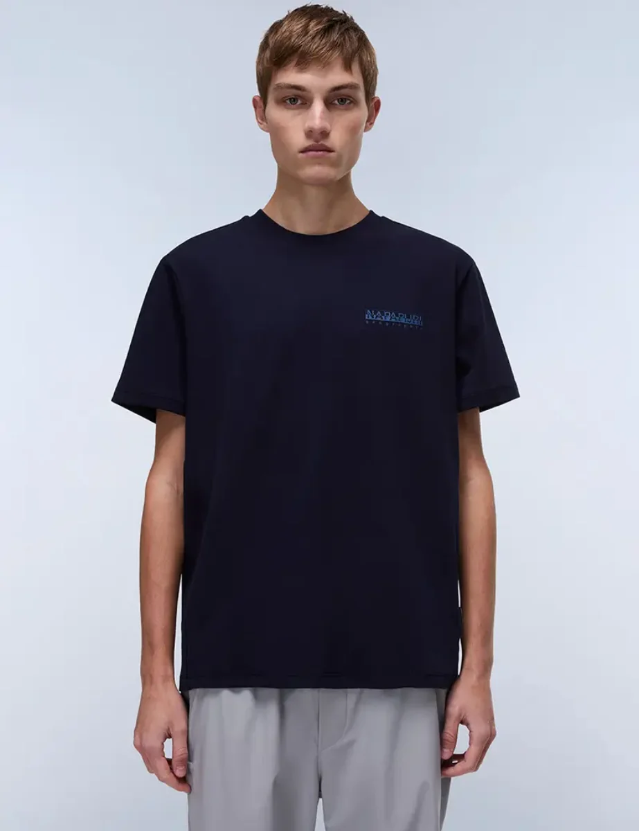 Napapijri S-Vanni Logo T-shirt | Blu Marine