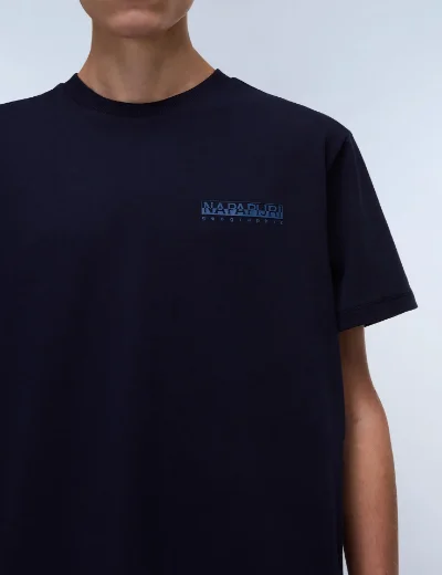 Napapijri S-Vanni Logo T-shirt | Blu Marine