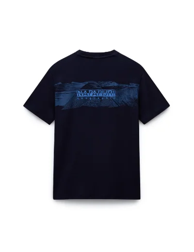 Napapijri S-Vanni Logo T-shirt | Blu Marine