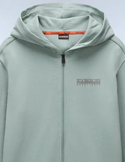 Napapijri B-Vanni Full Zip Hoody | Green Mil