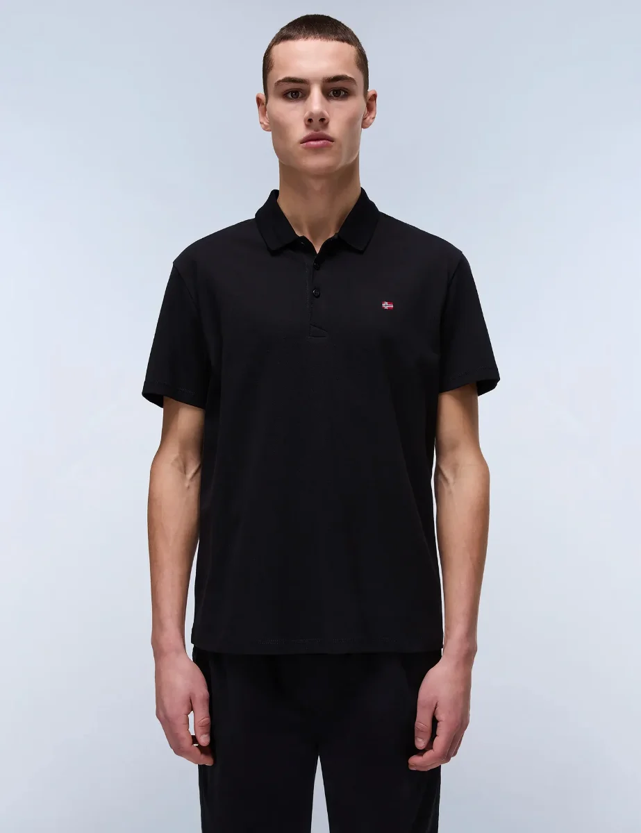 Napapijri Ealis Polo Shirt | Black