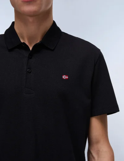 Napapijri Ealis Polo Shirt | Black