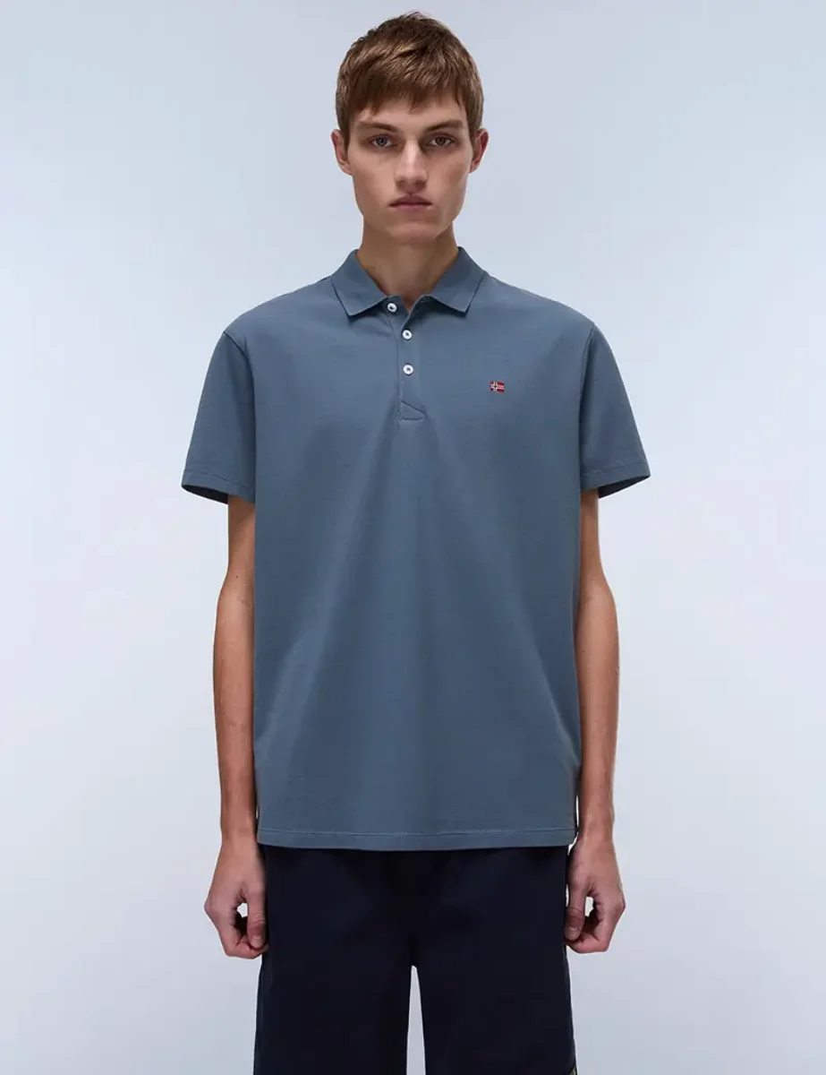 Napapijri Ealis Polo Shirt | Stormy Weather