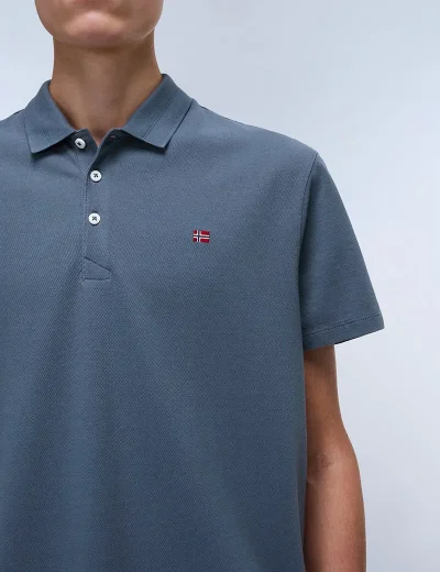 Napapijri Ealis Polo Shirt | Stormy Weather