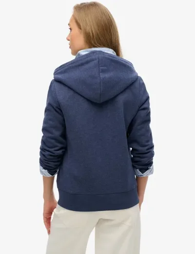 Superdry Essential Logo Ziphood | Princedom Blue Marl