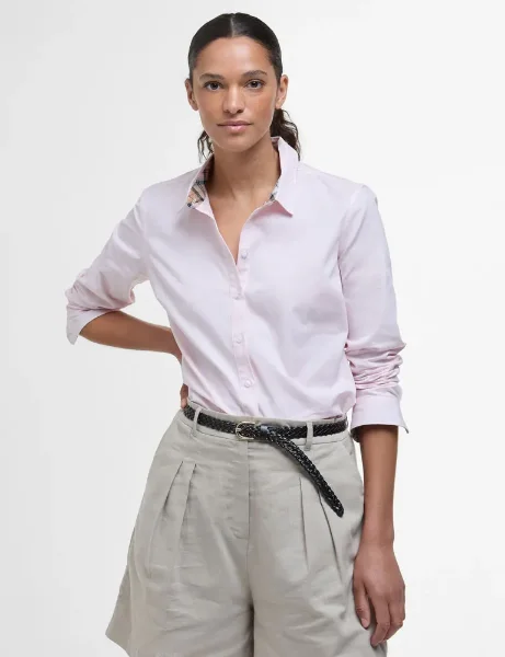 Barbour Women's Derwent Shirt | Pink/Hessian Tartan Barbour Women's Derwent Shirt | Pink/Hessian Tartan