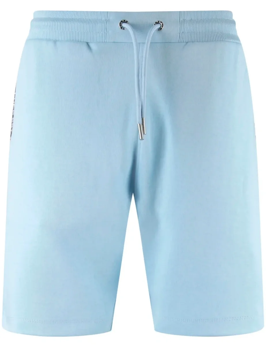 Luke Est. 1977 Reid Text Detail Shorts | Sky Blue