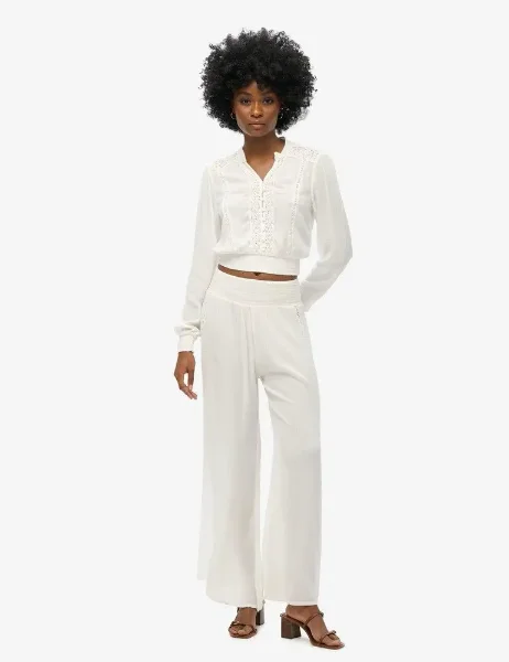 Superdry Womens Beach Pant | Off White Superdry Womens Beach Pant | Off White