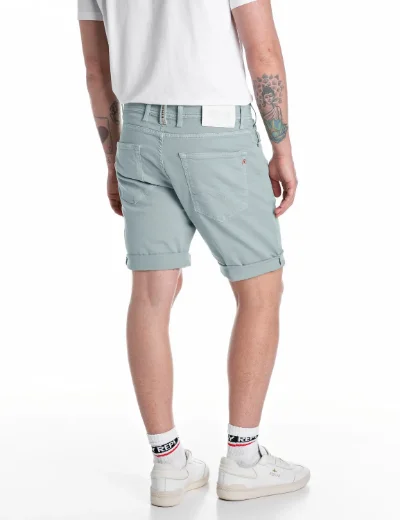 Replay RBJ.981 Tapered Fit Shorts | Washed Blue