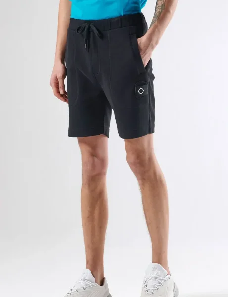 MA.STRUM Edge Pocket Sweat Short | Black MA.STRUM Edge Pocket Sweat Short | Black