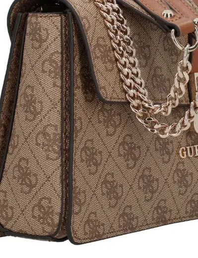 Guess Zamira Shoulder Bag | Latte