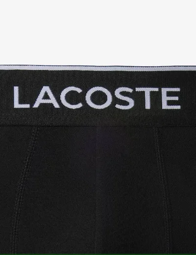 Lacoste Men's 3 Pack Boxer | Black