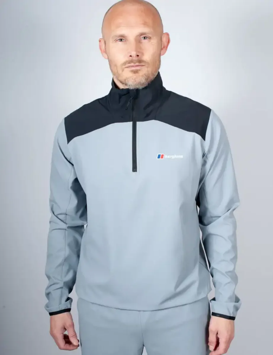 Berghaus Terrain Trek Half Zip Jacket | Black\Grey