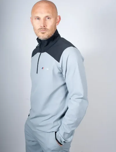 Berghaus Terrain Trek Half Zip Jacket | Black\Grey