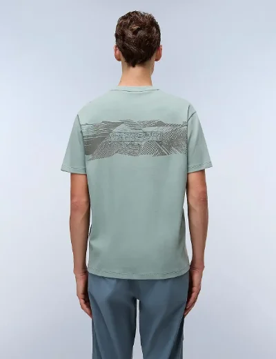 Napapijri S-Vanni Small Logo T-Shirt | Green Mil