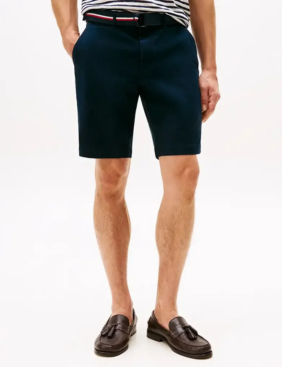 Tommy Hilfiger Brooklyn Belt Short | Navy blue