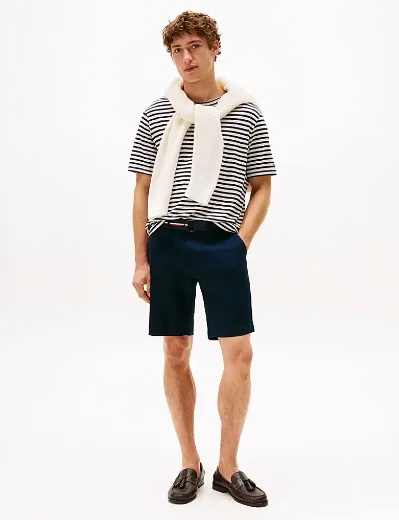 Tommy Hilfiger Brooklyn Belt Short | Navy blue
