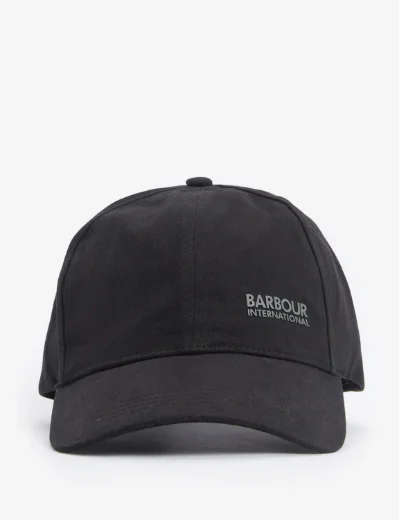 Barbour International Albury Cap | Black