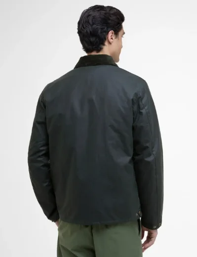 Barbour International Marker Wax Jacket | Sage