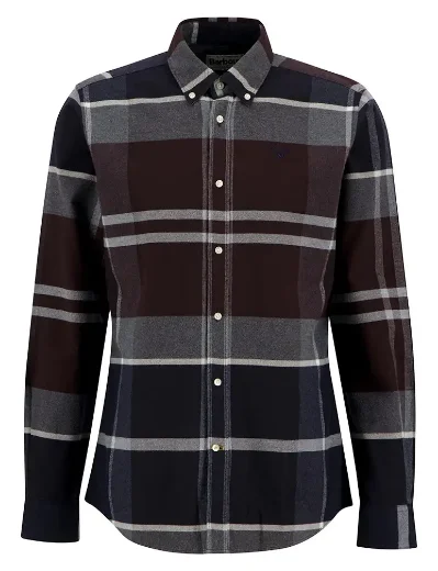 Barbour Iceloch Check Shirt | (Oak)